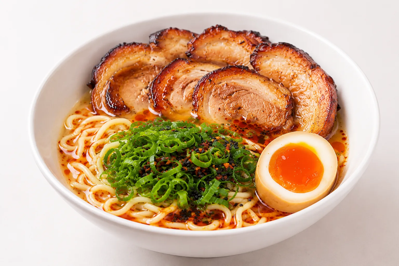 Pork and Egg Ramen at Banza Noodle & Tea House in Armstrong's Point