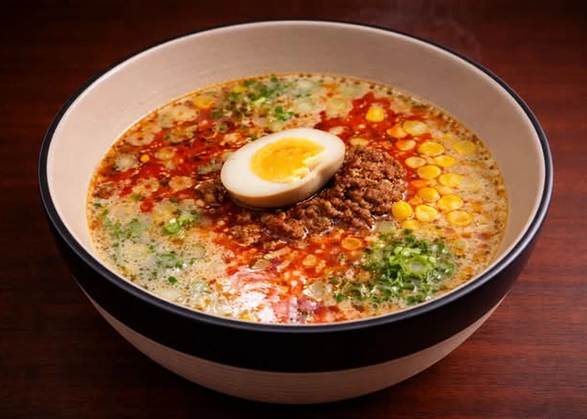 Spicy Ramen at Banza Noodle & Tea House in Armstrong's Point