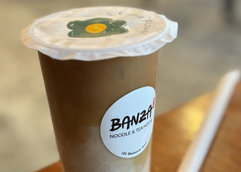 Bubble Teas at Banza Noodle & Tea House in Winnipeg, MB